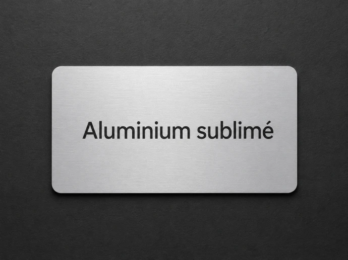 Aluminium sublimé