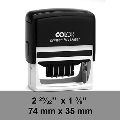 Colop Printer 60 Dater (RS-P-D60-3)