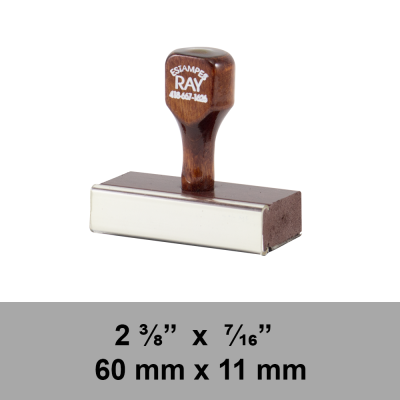 Traditionnal Rubber Stamp ET05